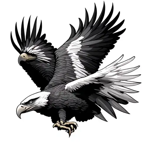 bald Eagle tattoo design idea