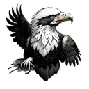bald Eagle tattoo design idea