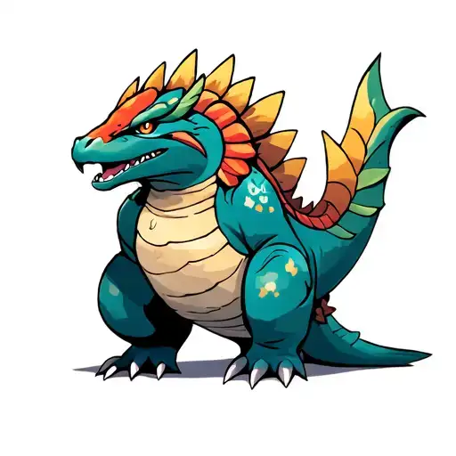 Dodogama from monster hunter tattoo design idea