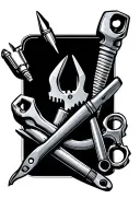 tools tattoo design idea