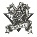 God is greater than highs and lows  tattoo design idea