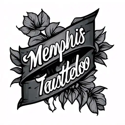 Memphis tattoo design idea