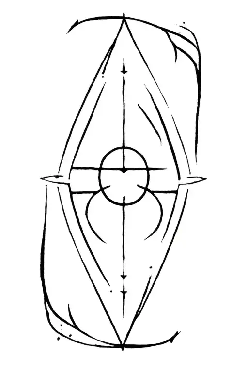 pulsar star tattoo design idea