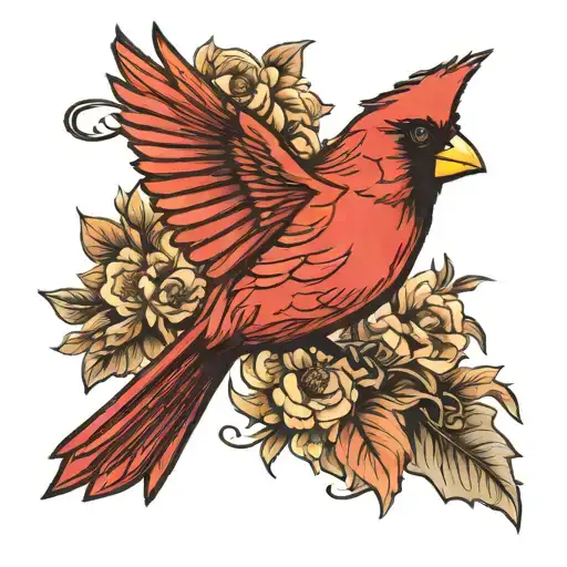 1,260+ Flying Cardinal Tattoo Ideas in 2026 - BlackInk AI
