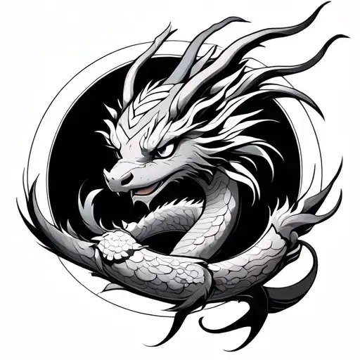 Mushu Mulan tattoo design idea