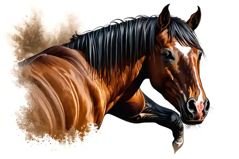 Draft Horse tattoo design idea