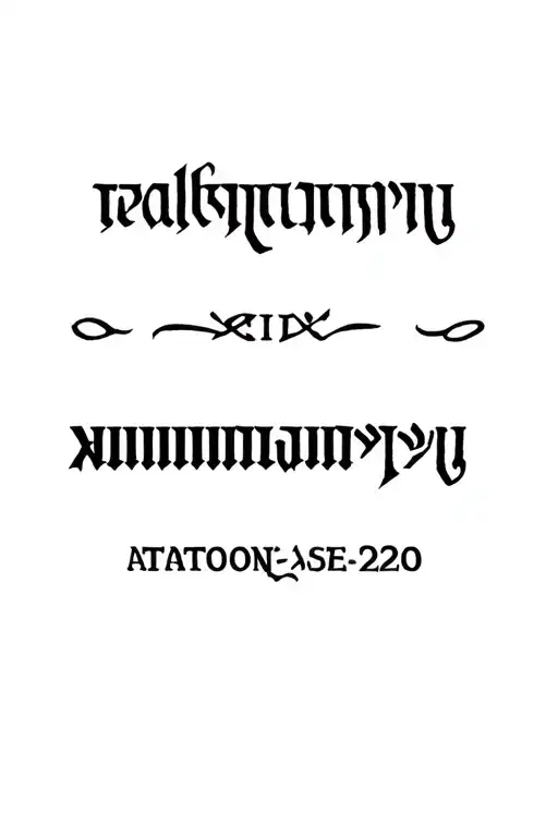Galatians 2:20 roman numerals tattoo design idea