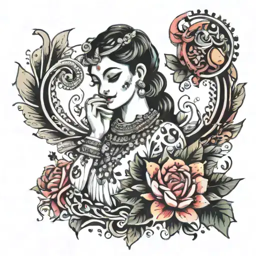 Deepa tattoo design idea