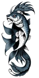 fish, cancer, lion, sagitarius, Gemini combine tattoo design idea