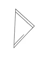 Photo line for trapezoid tattoo design idea