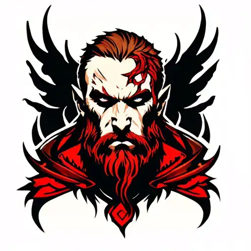 deus ares god of war tattoo design idea