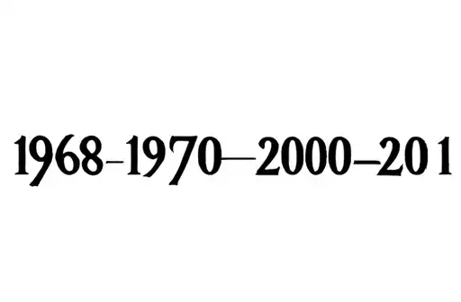 "1968 1970 2000 2001" tattoo design idea