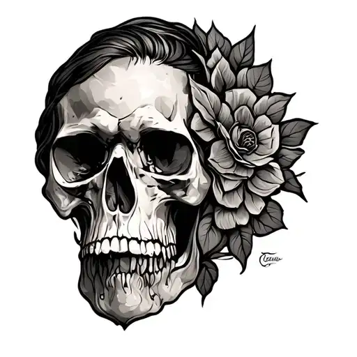 Tooled Leather tattoo design idea