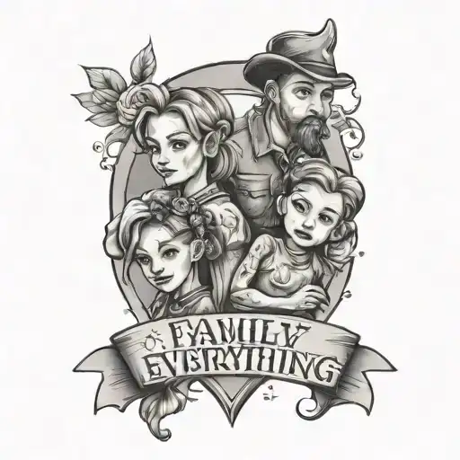 Family is everything, Todor, Tadej tattoo design idea