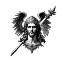 st florian tattoo design idea