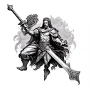 st florian tattoo design idea