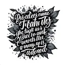 bible scripture verse tattoo design idea