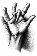 tims whore hands off tattoo design idea