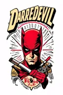 Daredevil tattoo design idea