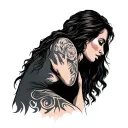 Domestic Violence Survivor tattoo design idea