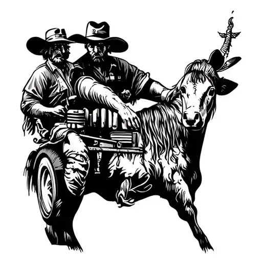 future farmer of america on arm tattoo design idea