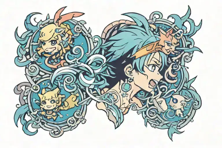 Adhd tattoo design idea