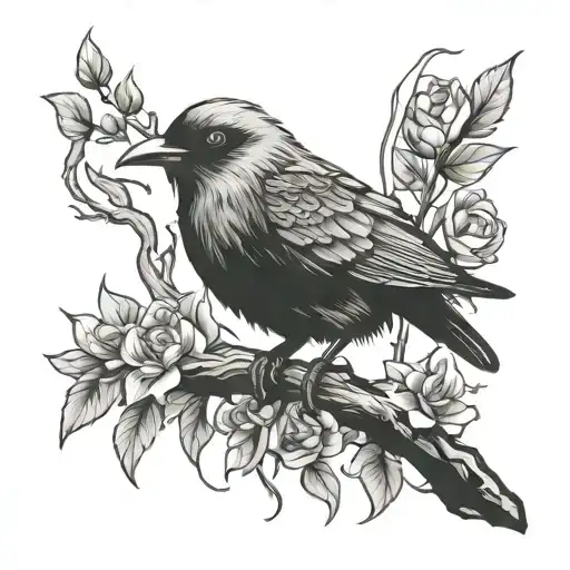 Loner tattoo design idea