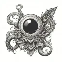 Loner tattoo design idea