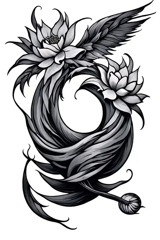 Serenity Courage Wisdom symbolized tattoo design idea