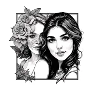 w sentence for my lost mom tattoo design idea