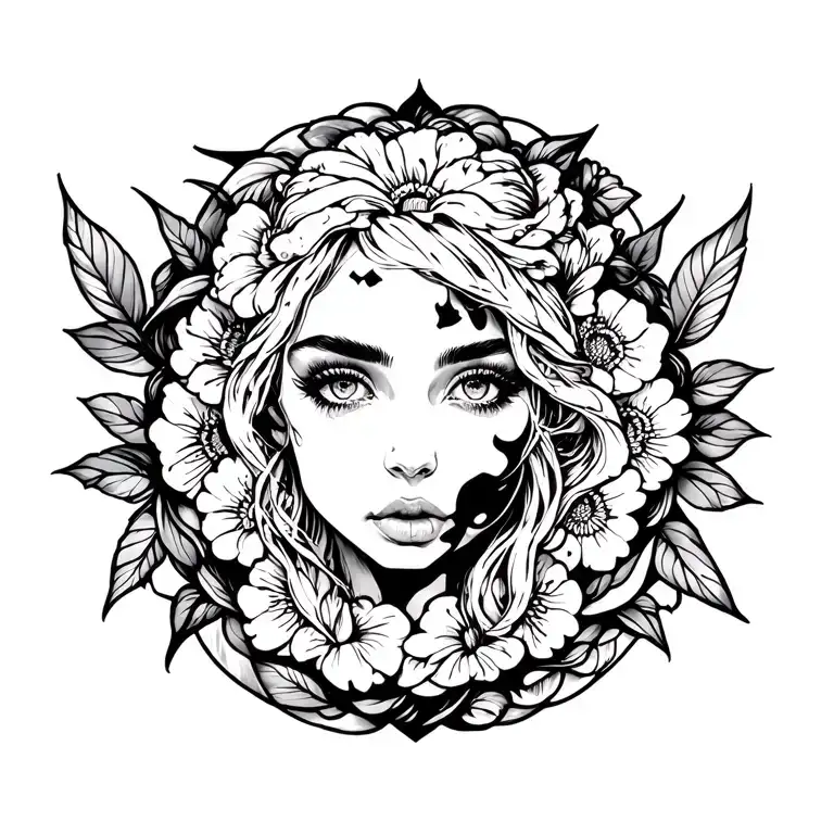 Forever 17 tattoo design idea