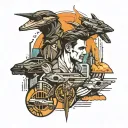 Blade Runner 2049 tattoo design idea