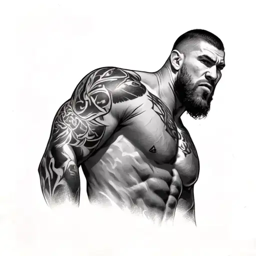 Randy Orton tattoo design idea