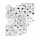 mathematics tattoo design idea