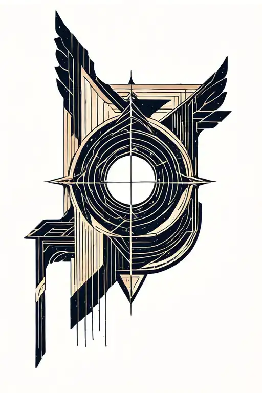 gods plan for arm  tattoo design idea