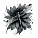 Dragonfly tattoo design idea