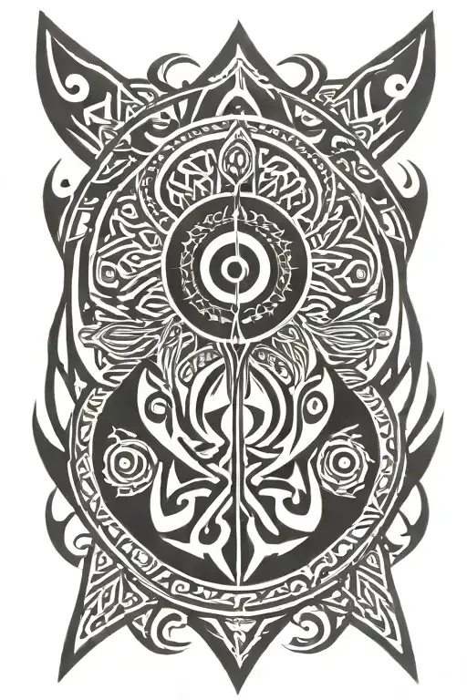 soul journey tattoo design idea