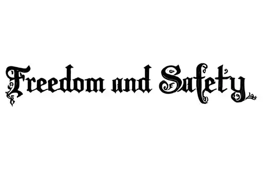 "Freedom and Safety " tattoo design idea