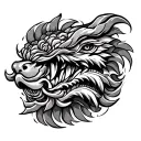 Haida forearm tattoo design idea