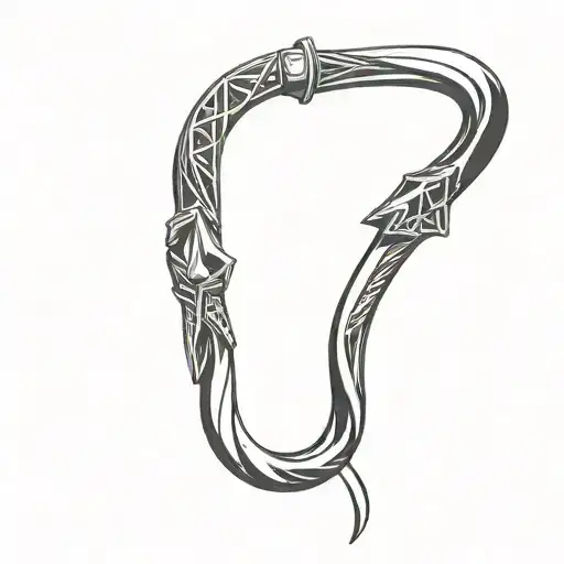 a beautiful combination of elements from the reality tv shoe 'survivor' and the mighty morphin power rangers   tattoo design idea