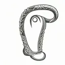 a beautiful combination of elements from the reality tv shoe 'survivor' and the mighty morphin power rangers   tattoo design idea