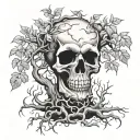 Poison Tree tattoo design idea