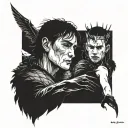 Bran thought about it. 'Can a man still be brave if he's afraid?' 'That is the only time a man can be brave,' his father tattoo design idea