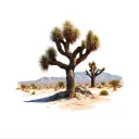 Joshua tree tattoo design idea