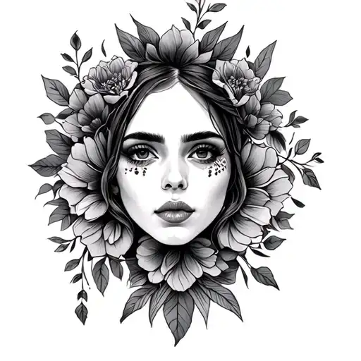 Bohemian life tattoo design idea