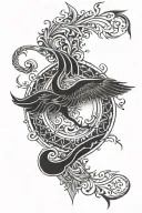 or mara des şımara writing tattoo design idea