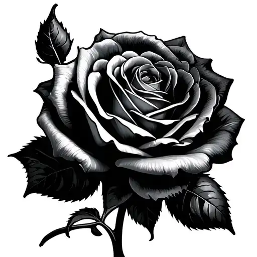 Lutheran Rose tattoo design idea