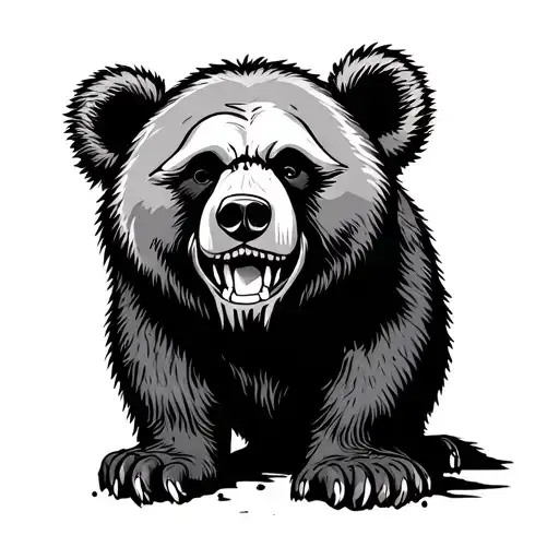 Grateful Dead Bear tattoo design idea