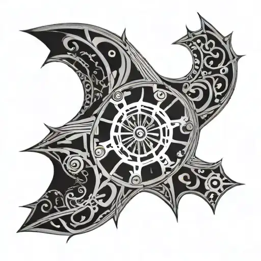 star wars, turkic patterns symbolizing tattoo design idea