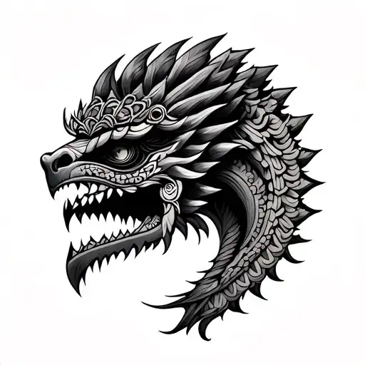 Kukulkan tattoo design idea